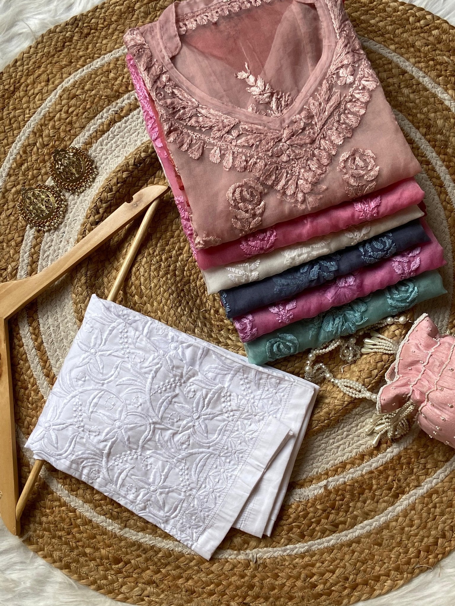 Summer Special Light Weight Ombre Dyed Short Top - chikankariofficial