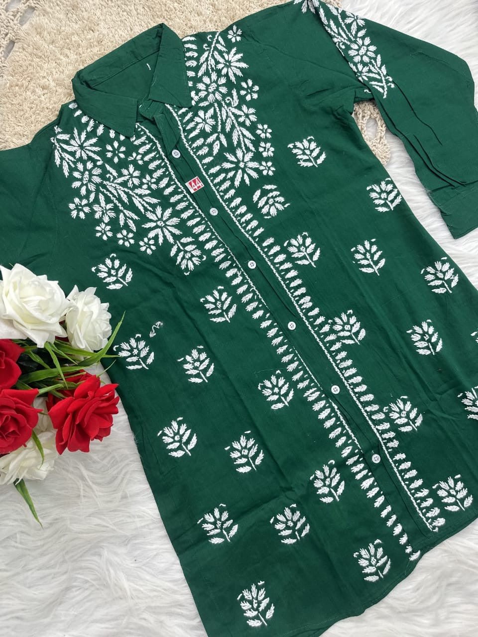 Trending Chikan pant Set