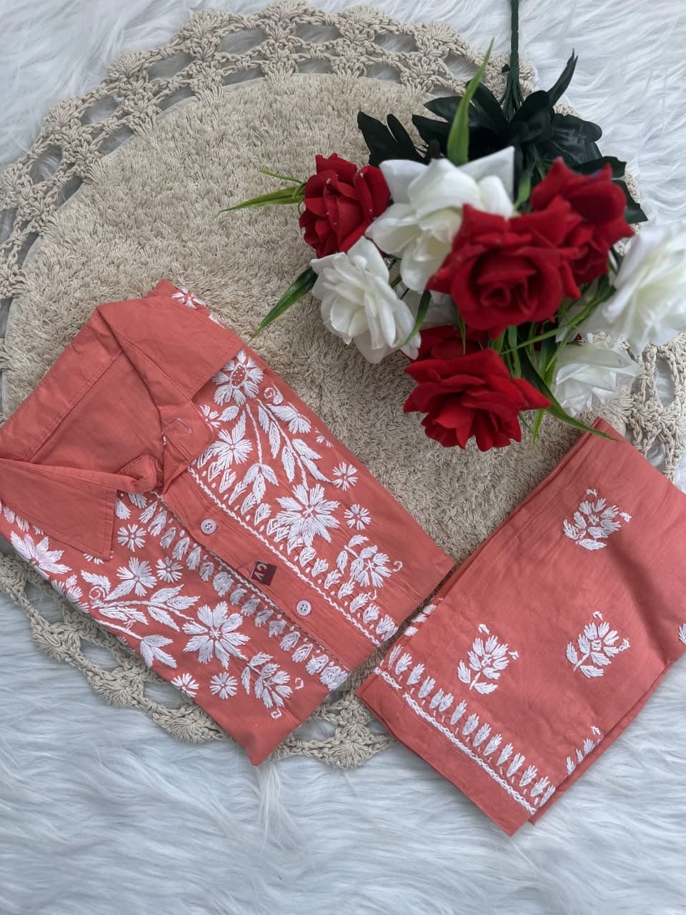 Trending Chikan pant Set - chikankariofficial