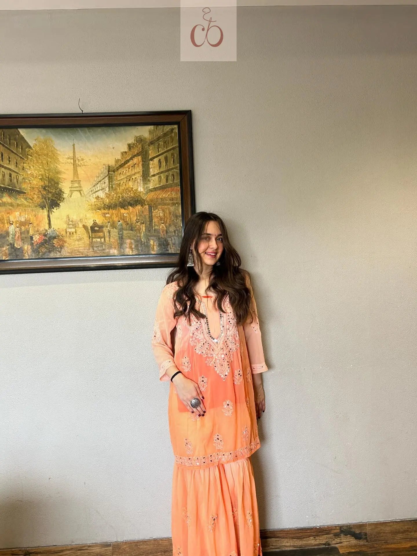 Viral ( Short Mirror Gharara 4pc Set ) Rishita Special