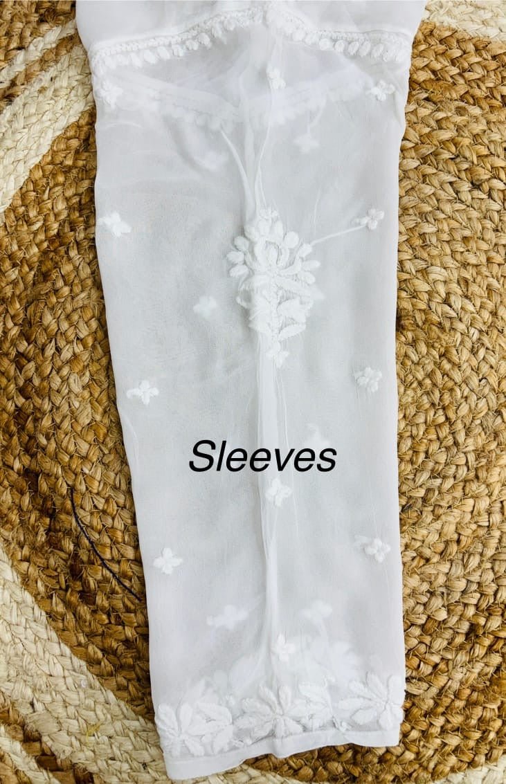 Viscose Chikan 70Gram Anchor Thread worked - chikankariofficial