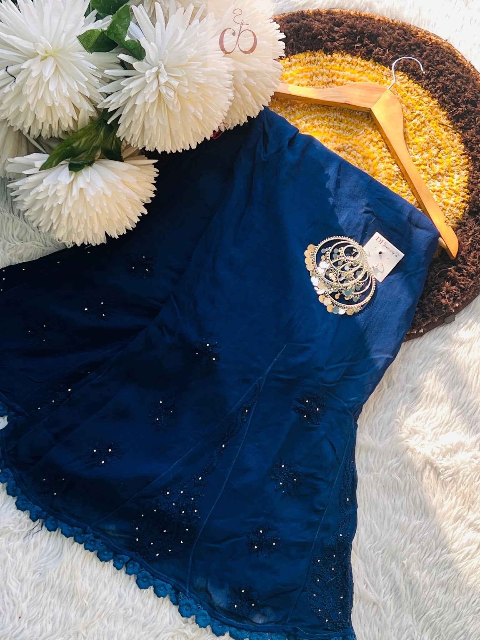 Viscose Set Plazzo Pair Luxe & Premium Edition - chikankariofficial