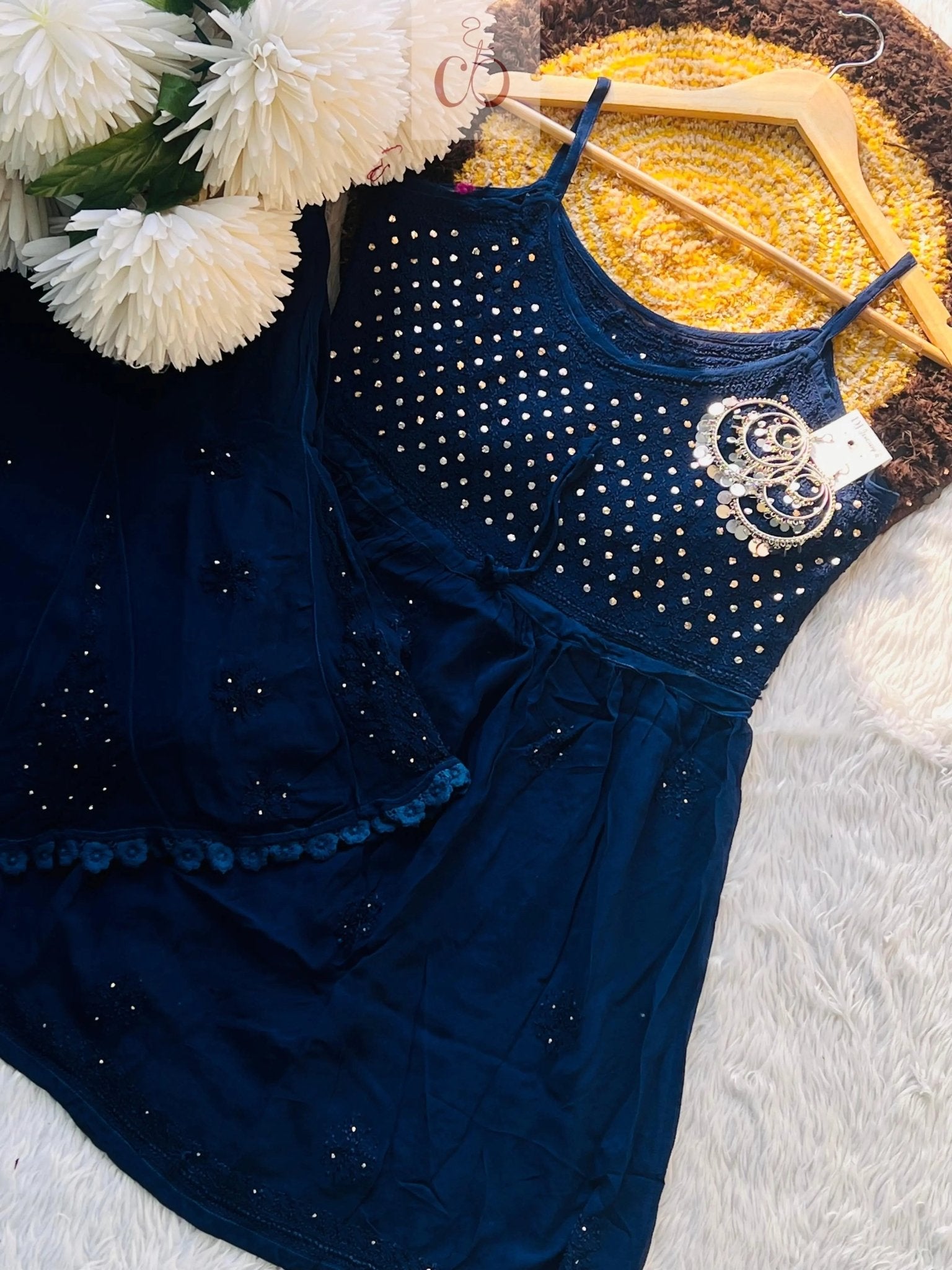 Viscose Set Plazzo Pair Luxe & Premium Edition - chikankariofficial