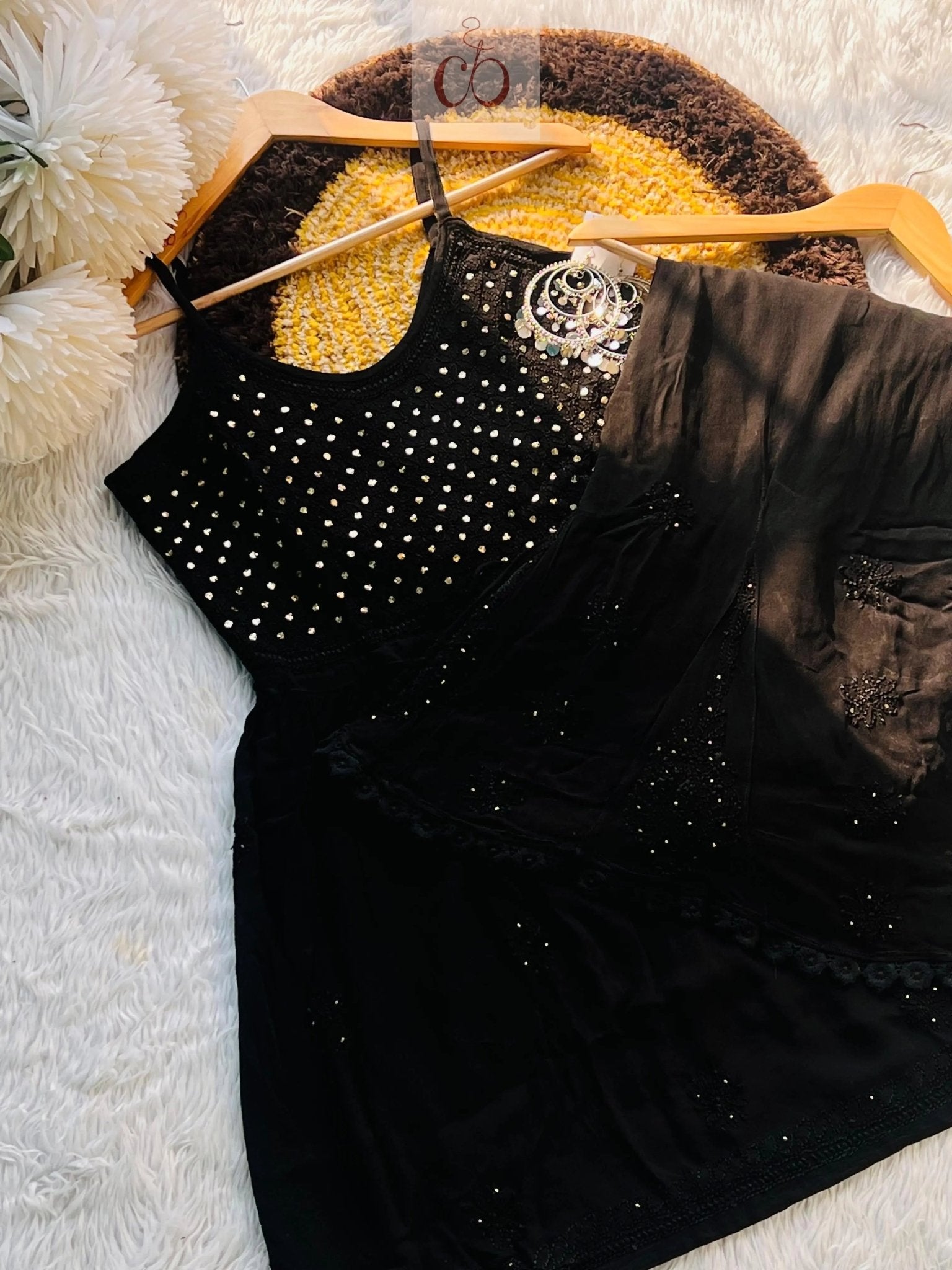 Viscose Set Plazzo Pair Luxe & Premium Edition - chikankariofficial