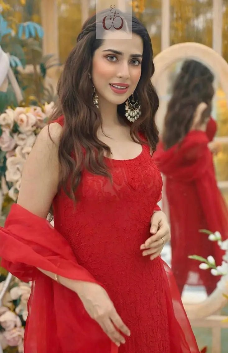 Viscose Special Sharara Pair - chikankariofficial