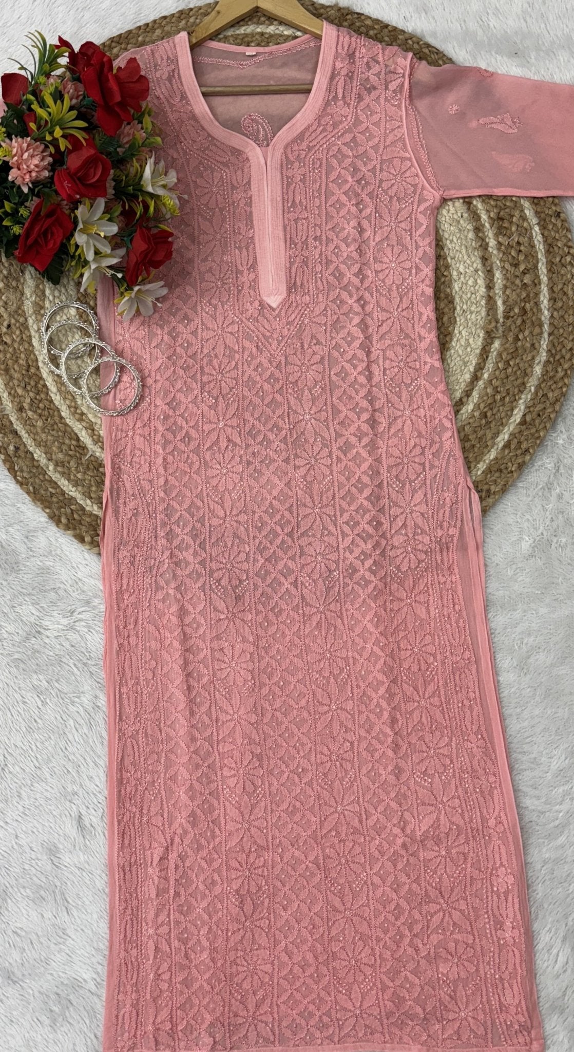 Viscose With Resham work