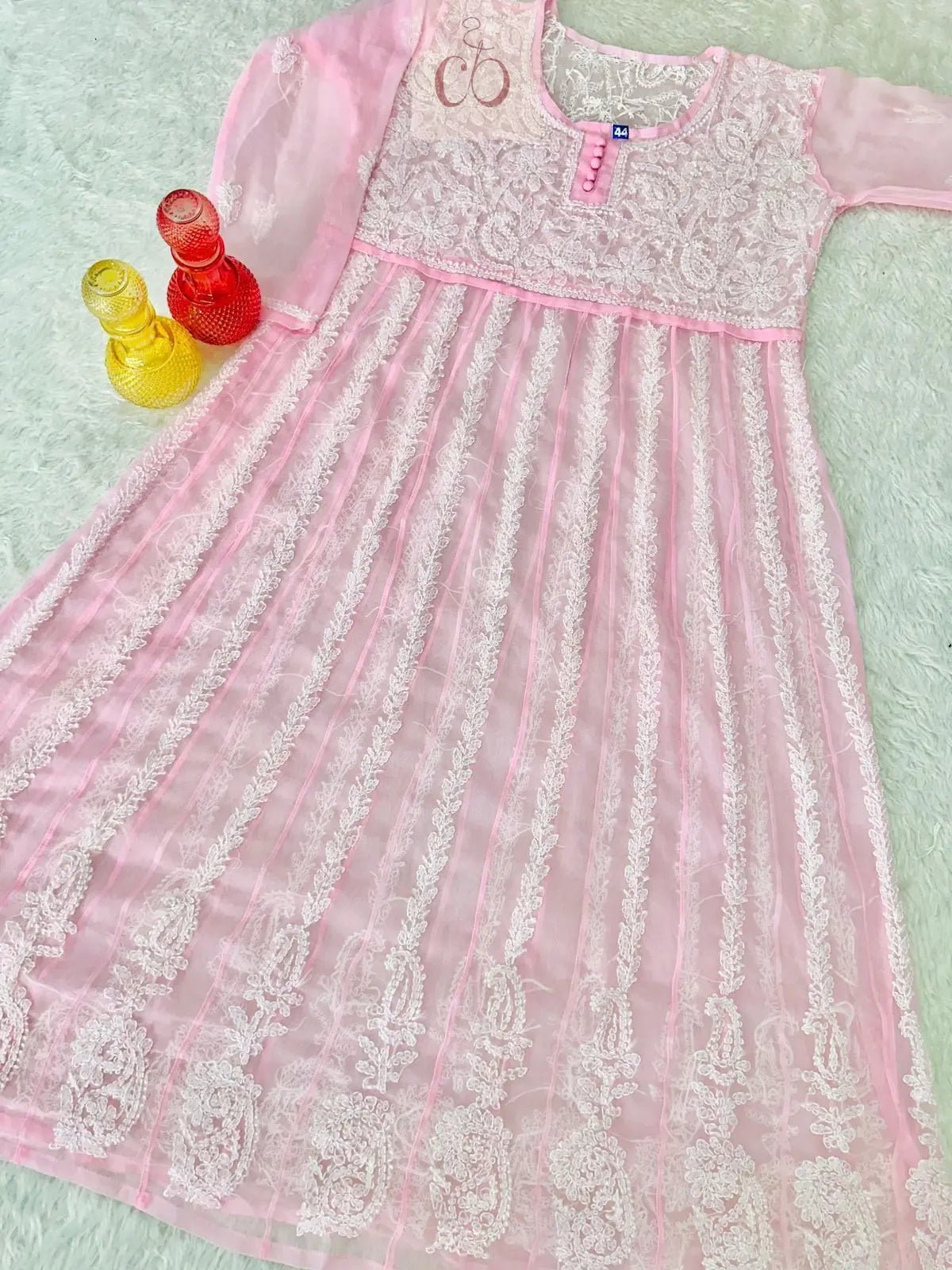 Yok Georgette’ Anarkali - chikankariofficial