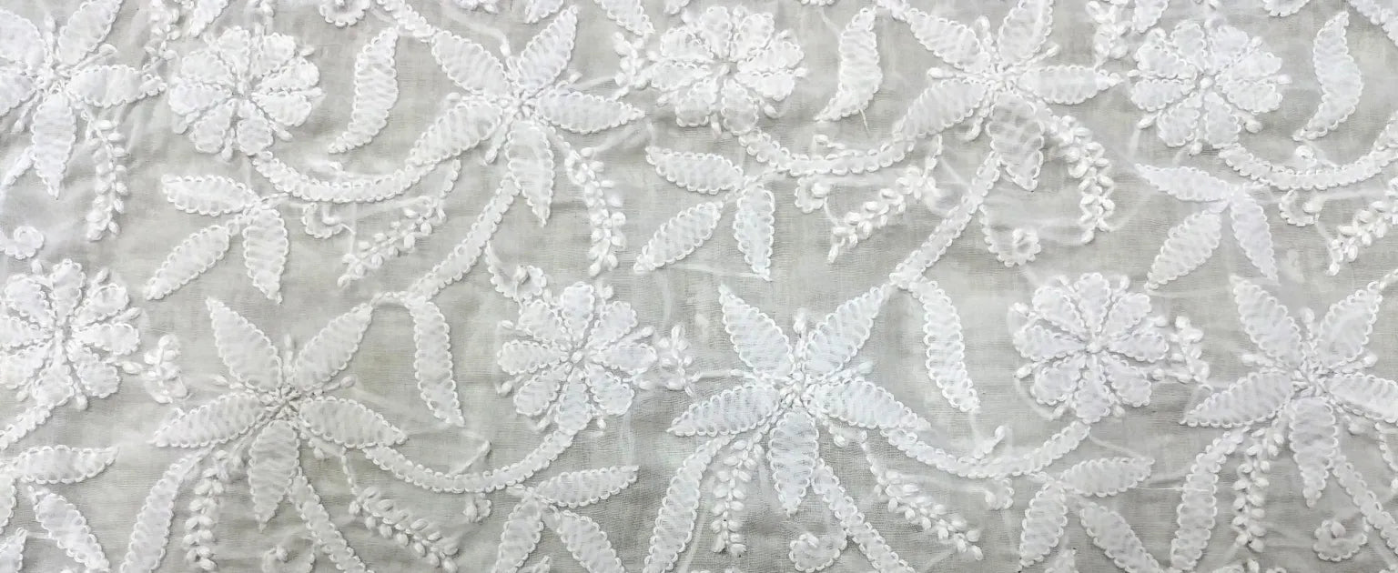 What is Lucknow Chikankari work