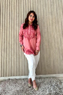 Anchor thread 3d Short Modal top With Dhoti combo