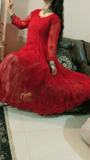 Red 56 Kali Gown Tone to tone