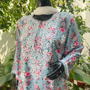 Straight Fit Rayon Print Kurta