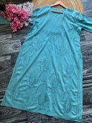 Mul Muqaish Tone to tone Kurta