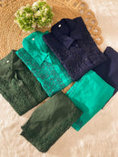 Tone To Tone Rayon Co-ord Shirt With Pant