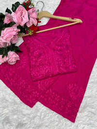 Heavy Daman Handwork Co-ord Set