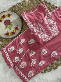 Rayon Short Kurta with pant