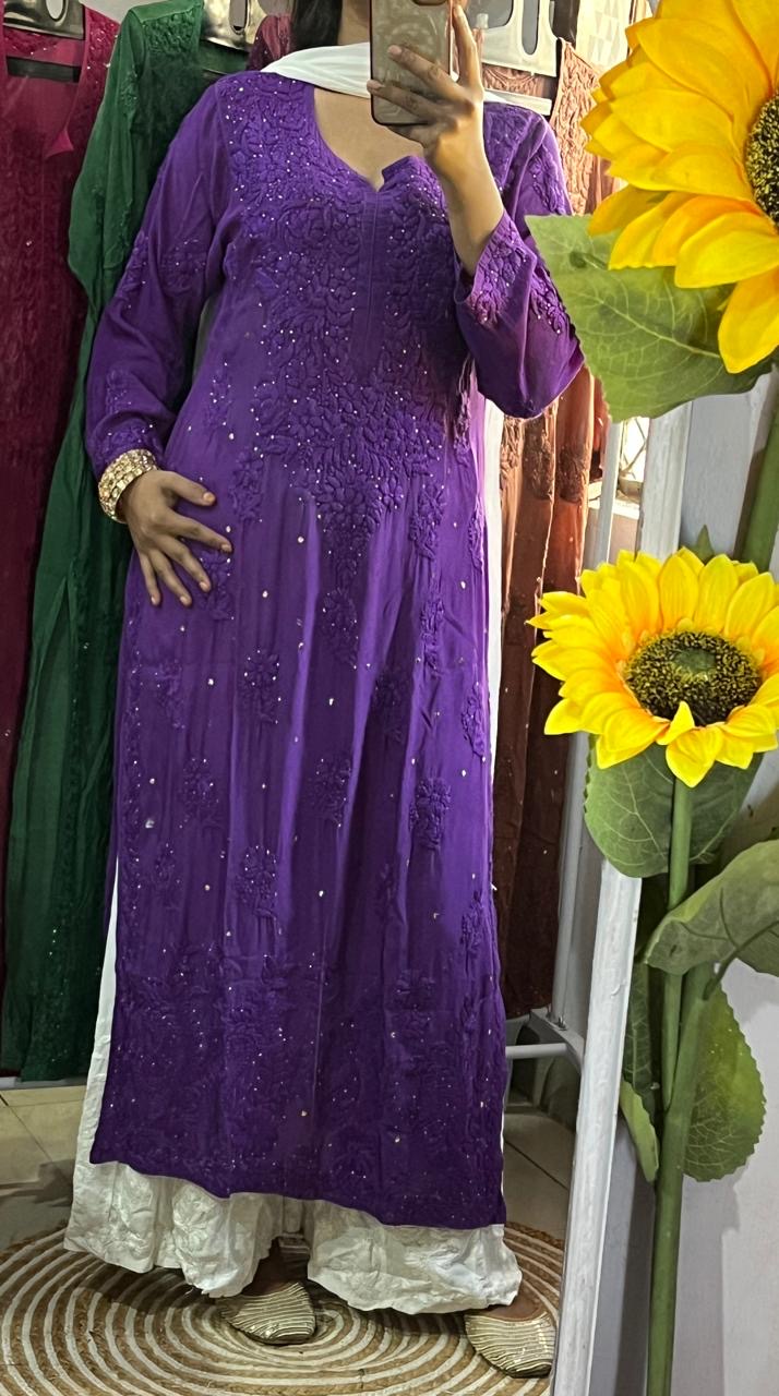 Muslin Muqaish  Fine Handcrafted