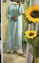 Comfortable Stylish chikankari Soft Kurtis in pastel shades