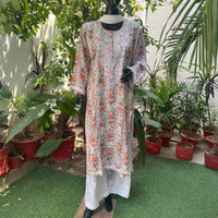 Straight Fit Rayon Print Kurta
