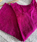 Hania Amir Resham Viscose Jall