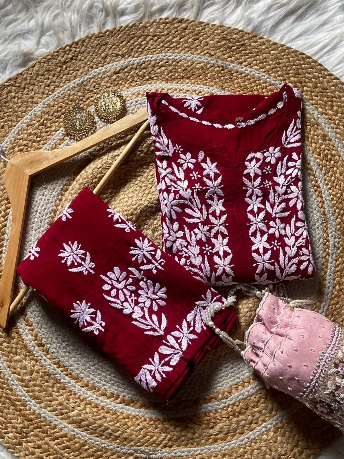 Heavy Daman Work Rayon Premium kurta