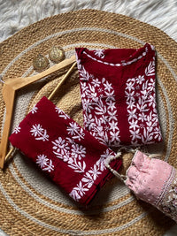 Heavy Daman Work Rayon Premium kurta