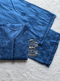 Dyeable Dobby Cotton Plazzo Set