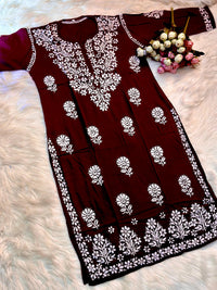 Heavy Modal Kurta with Flower buti
