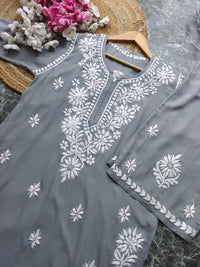 Premium Modal Crafted Chikankari set