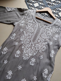 Fancy Rayon Kurta with heavy work