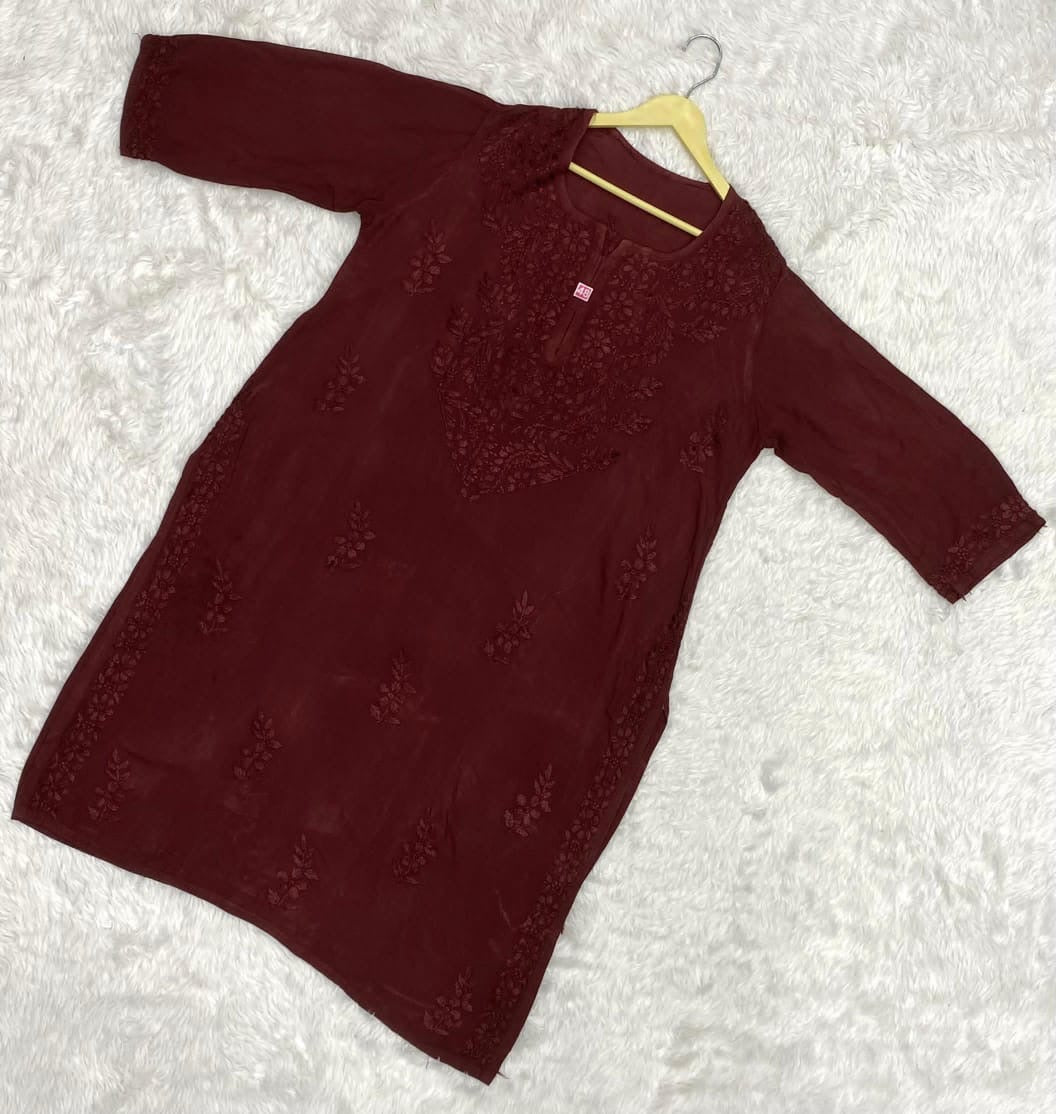 Plus Size Soft Rayon Kurtis