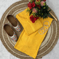 Handwork Single Shade Rayon Combo