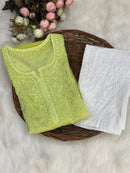 Sona Booti Chanderi Dyed Kurtis