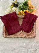 Iddat Muqaish Work Fine Handwork Lucknowi Kurta Plazo 2pcSet