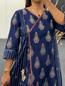 Dupatta Pant Suit Set For Festive