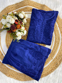 Pure Mul Mul dyed Co-ord Set