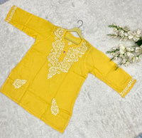 Short Kashmiri Chikan Top