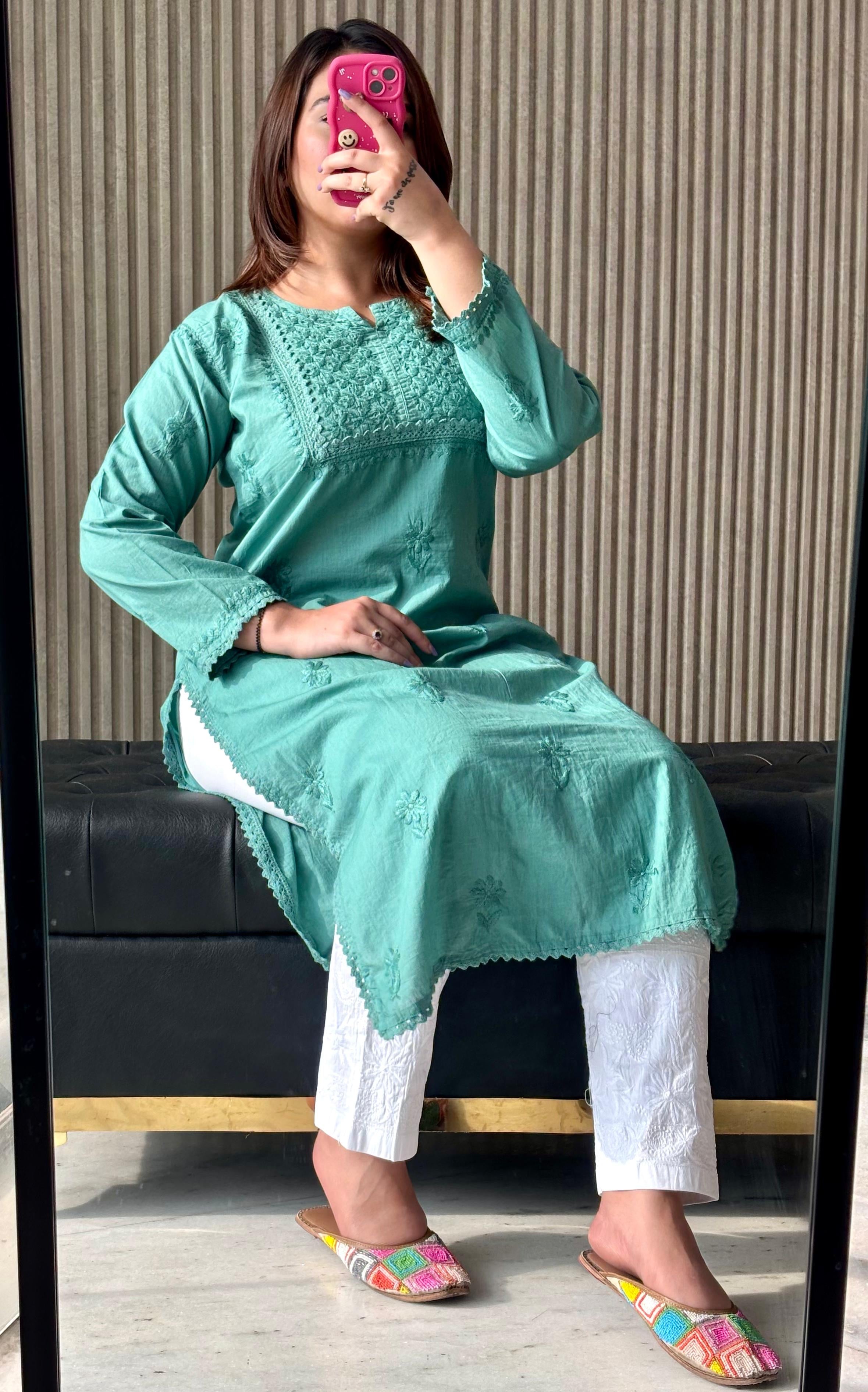 Soft Mul Mul Kurta