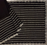 Debolina Edition Black Classic Saree