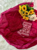 Zoya 3pc Dobby Cotton Muqaish Viral Set