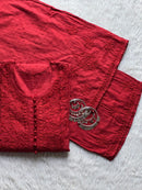 Dyeable Dobby Cotton Plazzo Set