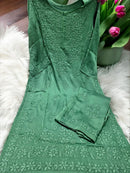 Modal Satin Super Soft Heavywork Co-ord Set