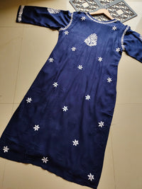 Fancy Rayon Kurta with heavy work