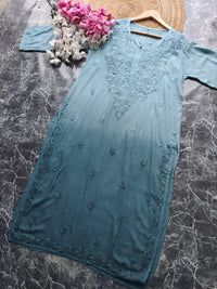 Soft Rayon Long All day wear Kurtis