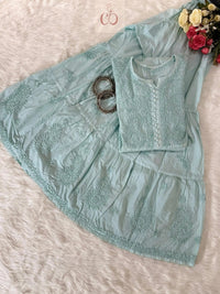 2 Layer Gharara Combo Mul Mul - chikankariofficial