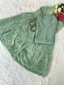 2 Layer Gharara Combo Mul Mul - chikankariofficial