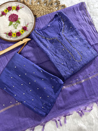 Kota 3pc Fully Muqaish Worked Set