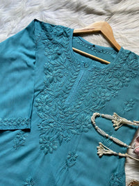 PREMIUM SPECIAL LIGHT WEIGHT OMBRE DYED RAYON SHORT TOP