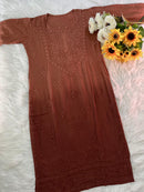 Rangrez 3pc Ombre Soft Crafted Designer Set