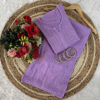 Ghass patti Dobby cotton Plazzo set