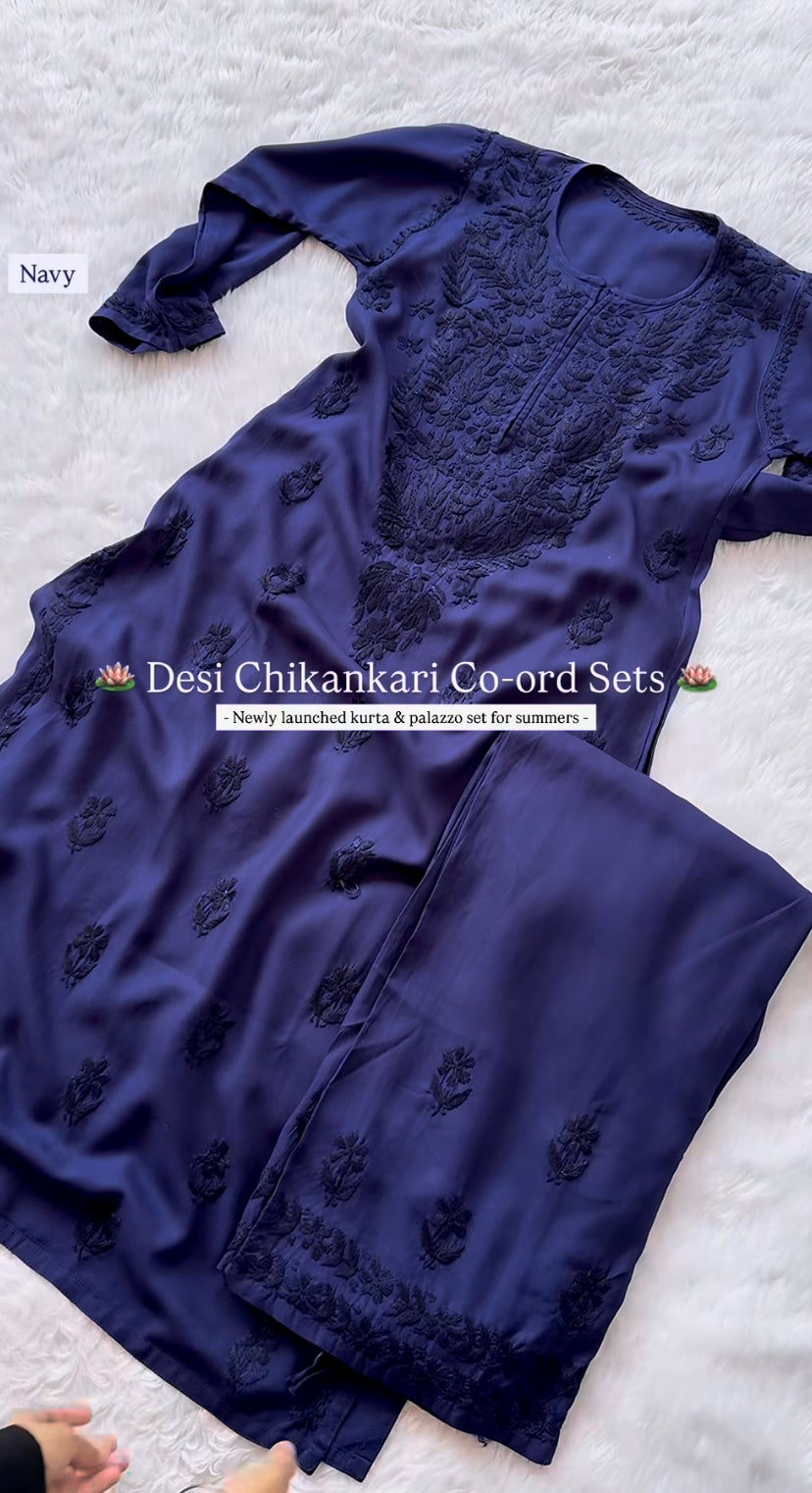 Rangrez Soft Chikanhandwork Combo